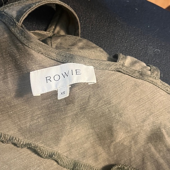 Rowie the label Regina bias cut cupro maxi / midi dress - Picture 5 of 6